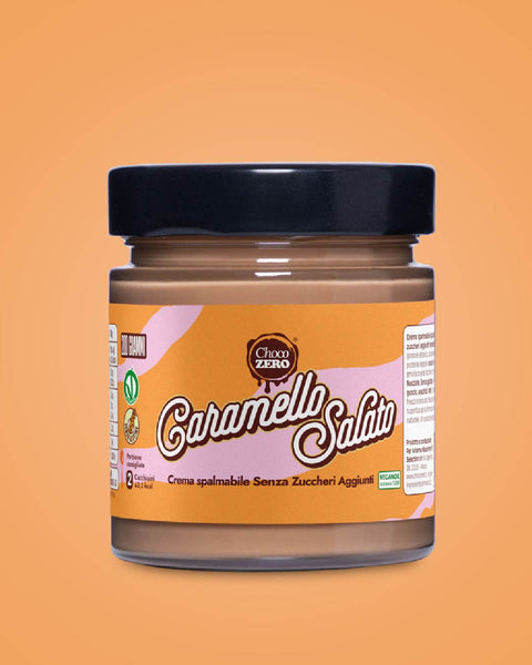 Crema spalmabile caramello salato senza zuccheri aggiunti - 200grammi