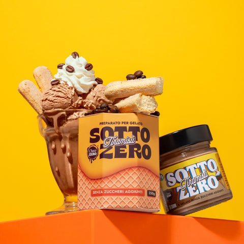 SOTTO ZERO - Gelato Tiramisu senza zuccheri aggiunti - 250g