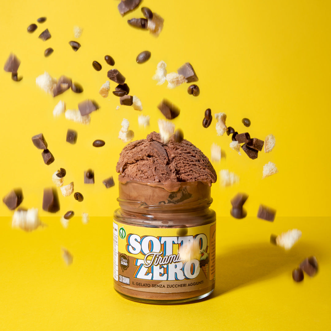 Gelato Tiramisu senza zuccheri aggiunti