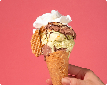 Gelato buono e leggero senza lattosio