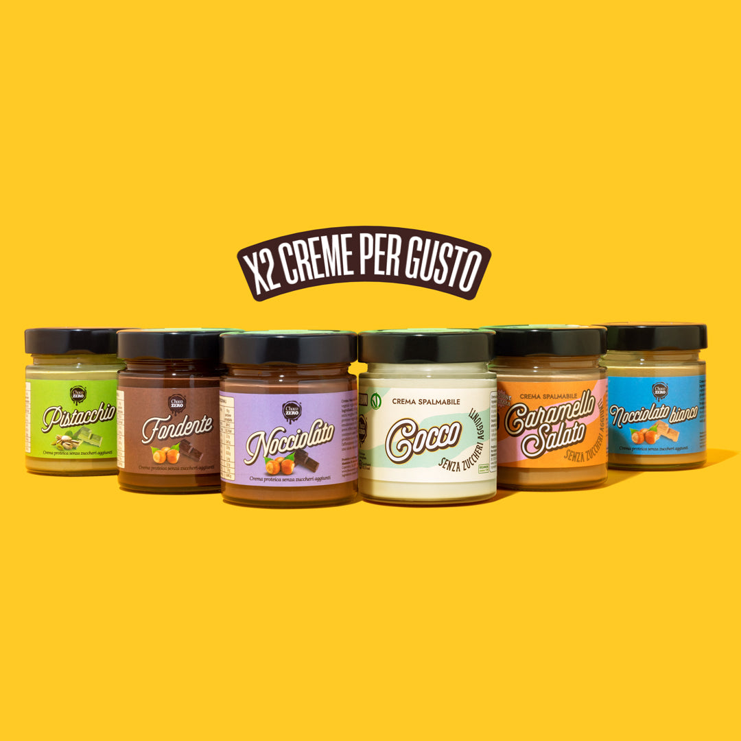 Creme Spalmabili - 2x ogni gusto