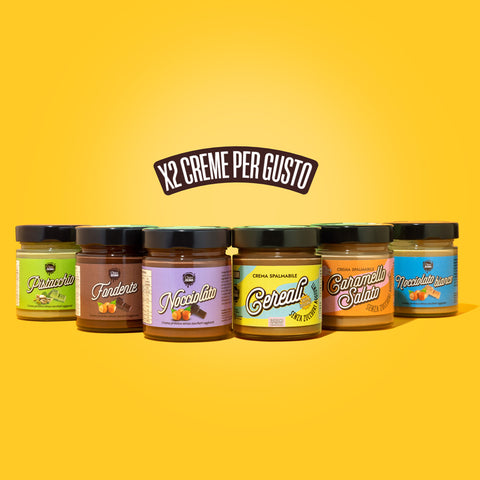 Creme Spalmabili - 2x ogni gusto