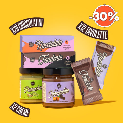 cioccolato senza lattosio
