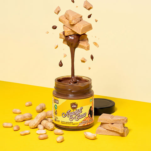 Crema Spalmabile Arachidi e Cacao Senza Zuccheri Aggiunti | Edizione Limitata × Giulia Caggiari