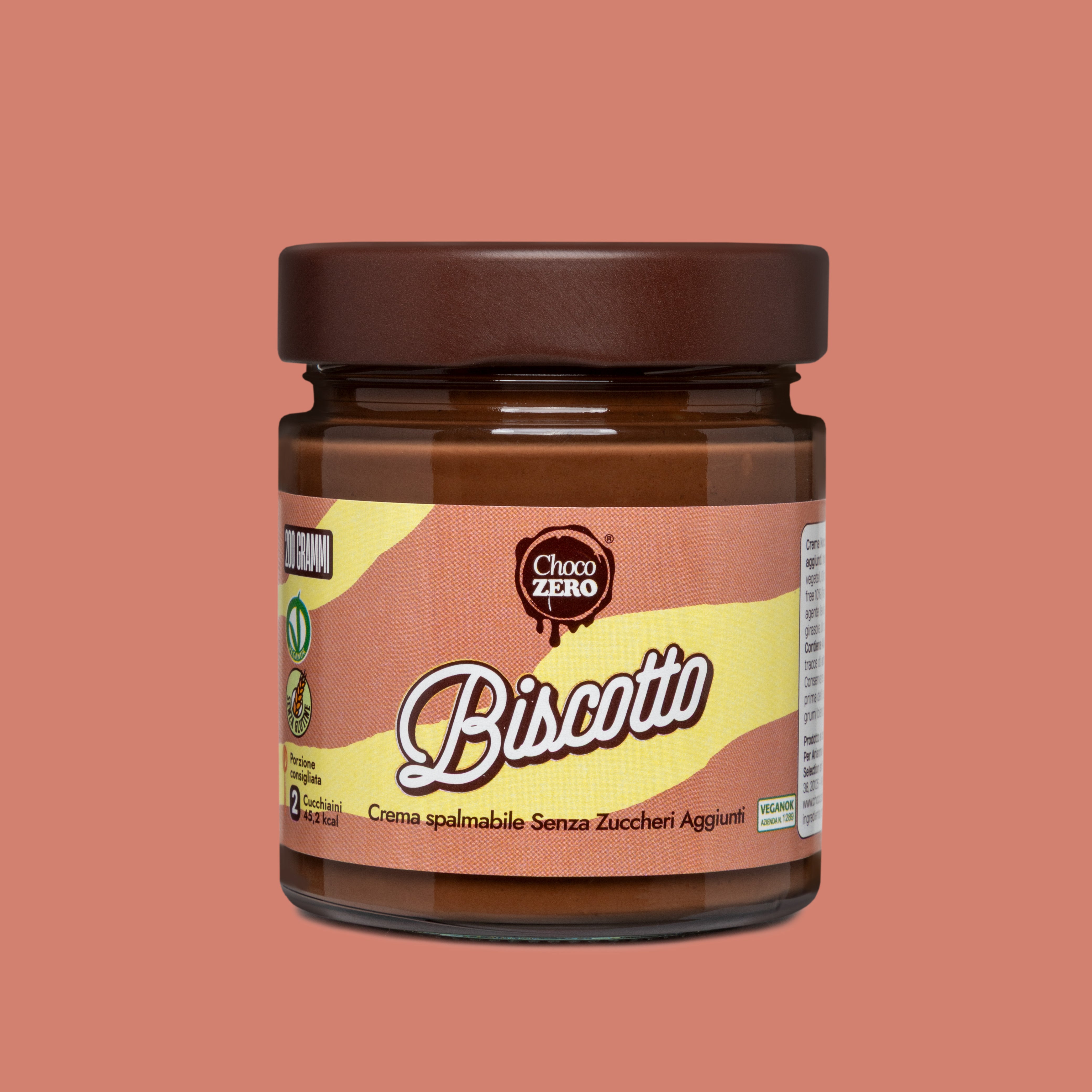 Crema spalmabile Biscotto senza zuccheri aggiunti - 200g