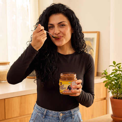 Crema Spalmabile Arachidi e Cacao Senza Zuccheri Aggiunti | Edizione Limitata × Giulia Caggiari