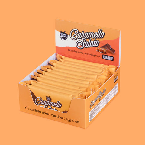 scatola aperta caramello