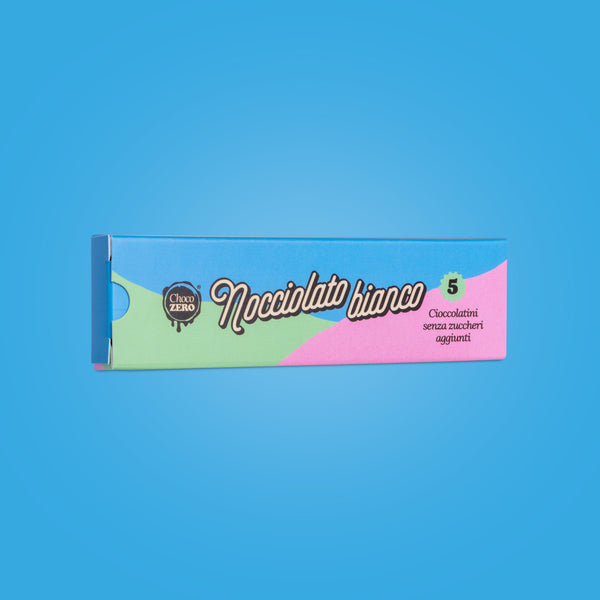 Cioccolatini al cioccolato bianco nocciolato