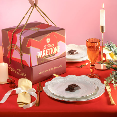 scatola panettone fondente