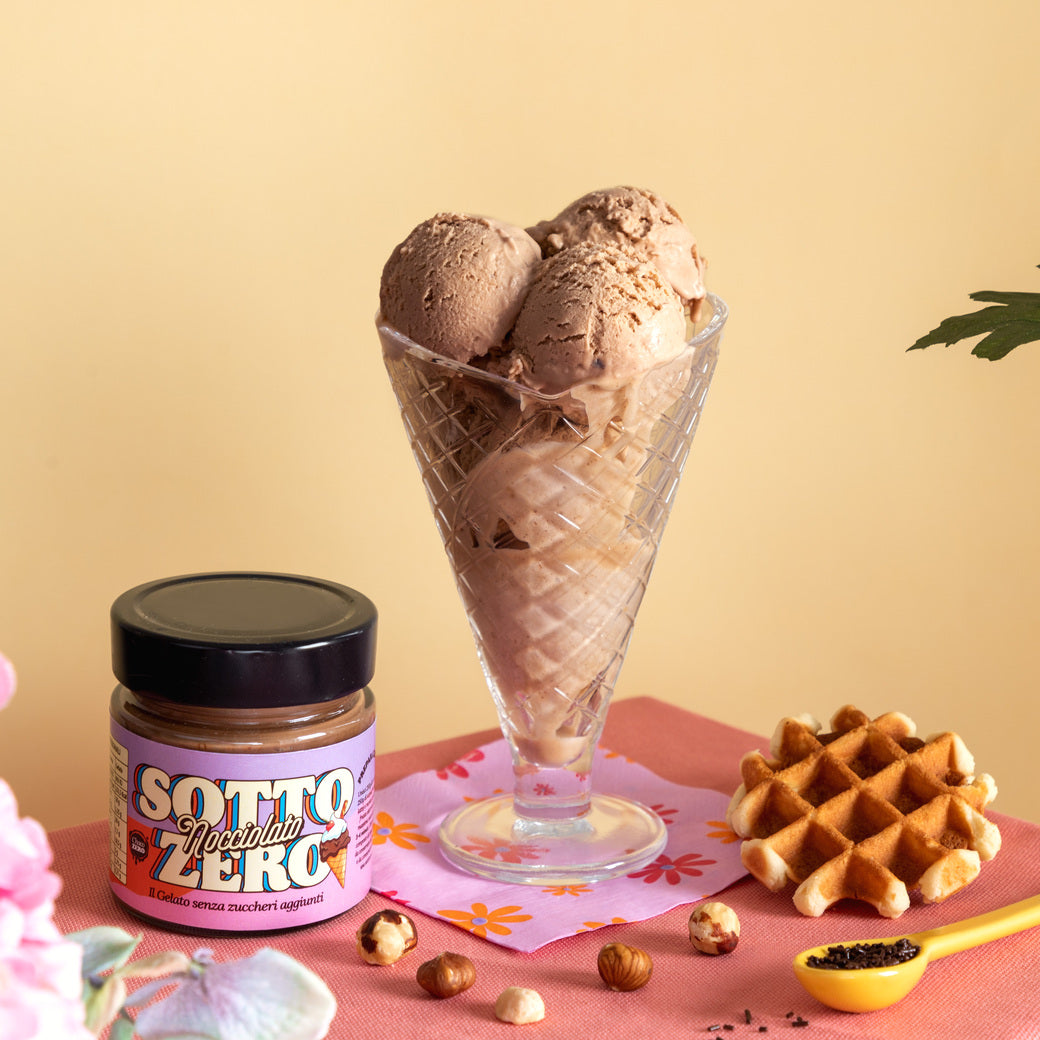 sotto zero nocciolato gelato