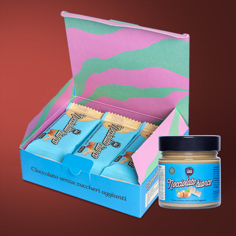 Bundle Nocciolato Bianco 1 Box + 1 Crema