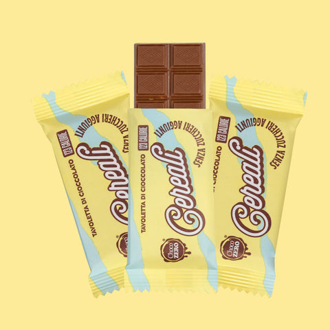 tavolette ai cereali e cioccolato