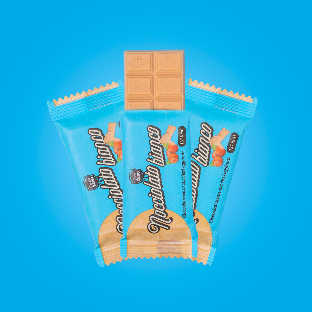 barrette al nocciolato bianco